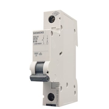 Otomat Siemens B 1X16 Amper Sigorta 5SL6116-6YA