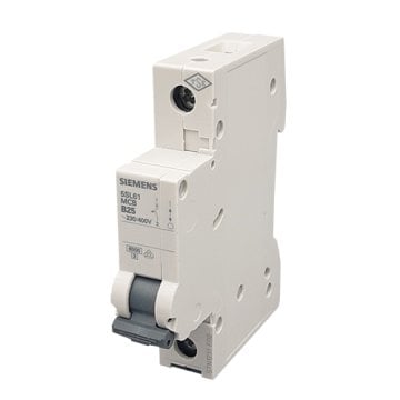 Otomat Siemens B 1X25 Amper Sigorta 5SL6125-6YA