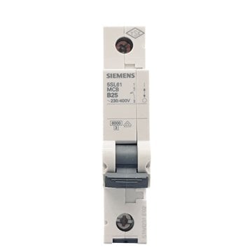 Otomat Siemens B 1X25 Amper Sigorta 5SL6125-6YA