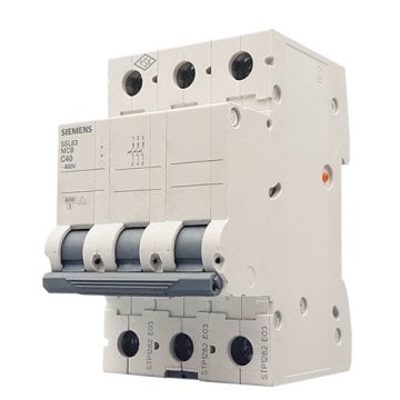 Üç Fazlı Otomat Siemens C 3X40 Amper Sigorta 5SL6340-6YA7
