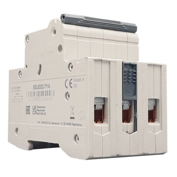 Üç Fazlı Otomat Siemens C 3X32 Amper Sigorta 5SL6332-6YA7