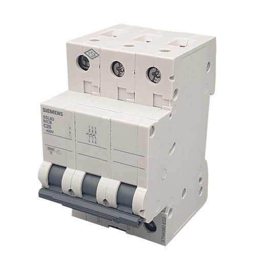 Üç Fazlı Otomat Siemens C 3X25 Amper Sigorta 5SL6325-6YA7