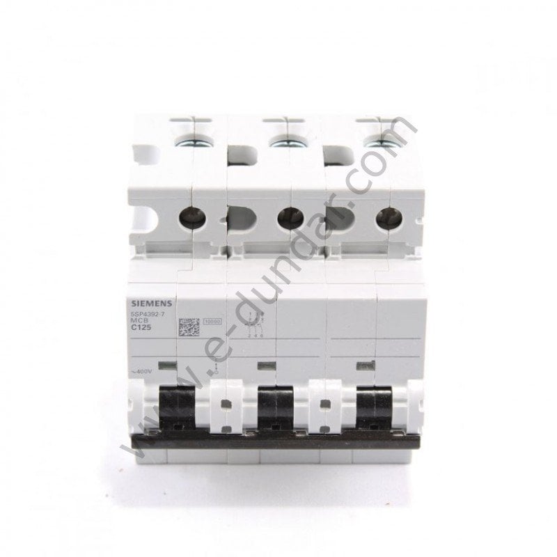 Üç Fazlı Otomat Siemens C 3X100 Amper Sigorta 5SP4391-7