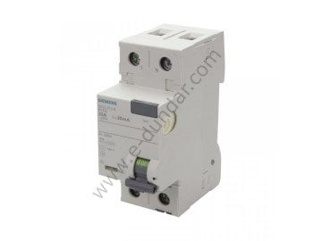 Siemens 2x40A 30mA Kaçak Akım Koruma Rölesi 5SV4314-0