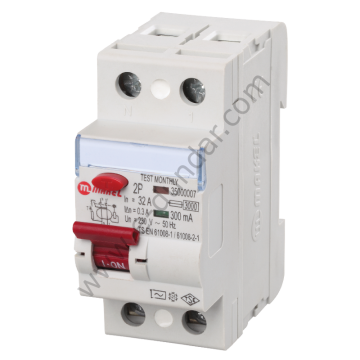Makel 2x40A 30mA Kaçak Akım Koruma Rölesi MKL34000008