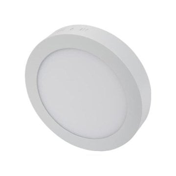 Cata 18 Watt Sıva Üstü Yuvarlak Led Panel Işık 6500 Kelvin 1470 Lümen